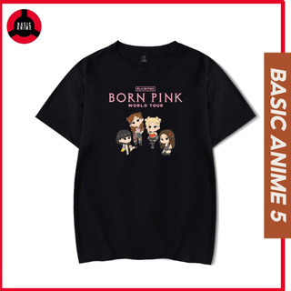 Áo thun hình Born Pink trẻ trung Hàn Quốc cực chất giá rẻ mẫu HOT bán chạy