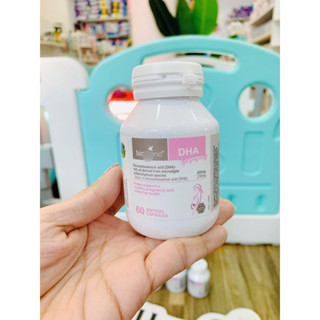  Viên vitamin bầu DHA Bioisland 60 viên phát triển trí não thai nhi bé thông minh khỏe mạnh hỗ trợ sáng mắt 