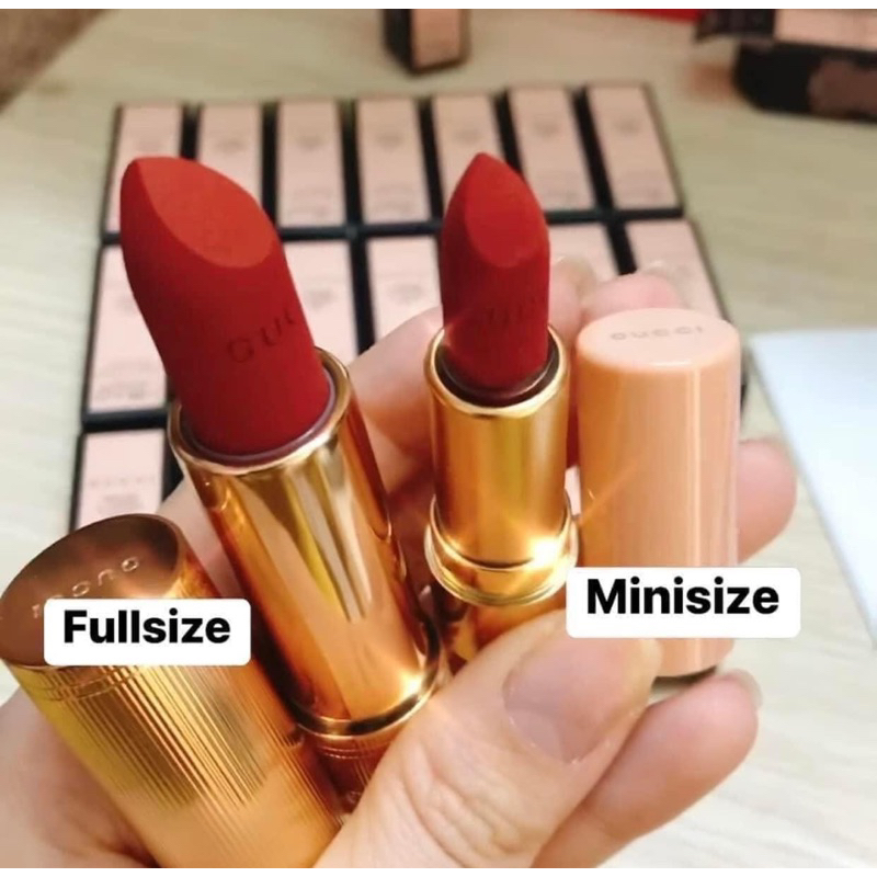 Son Gucci Mini Màu 25 đỏ tươi