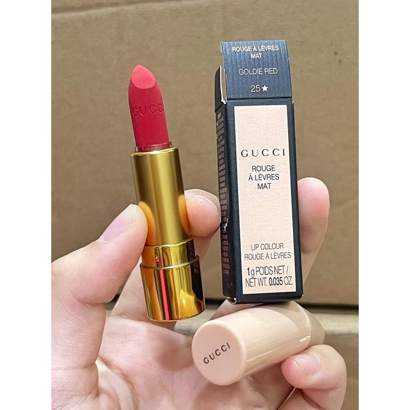 Son Gucci Mini Màu 25 đỏ tươi