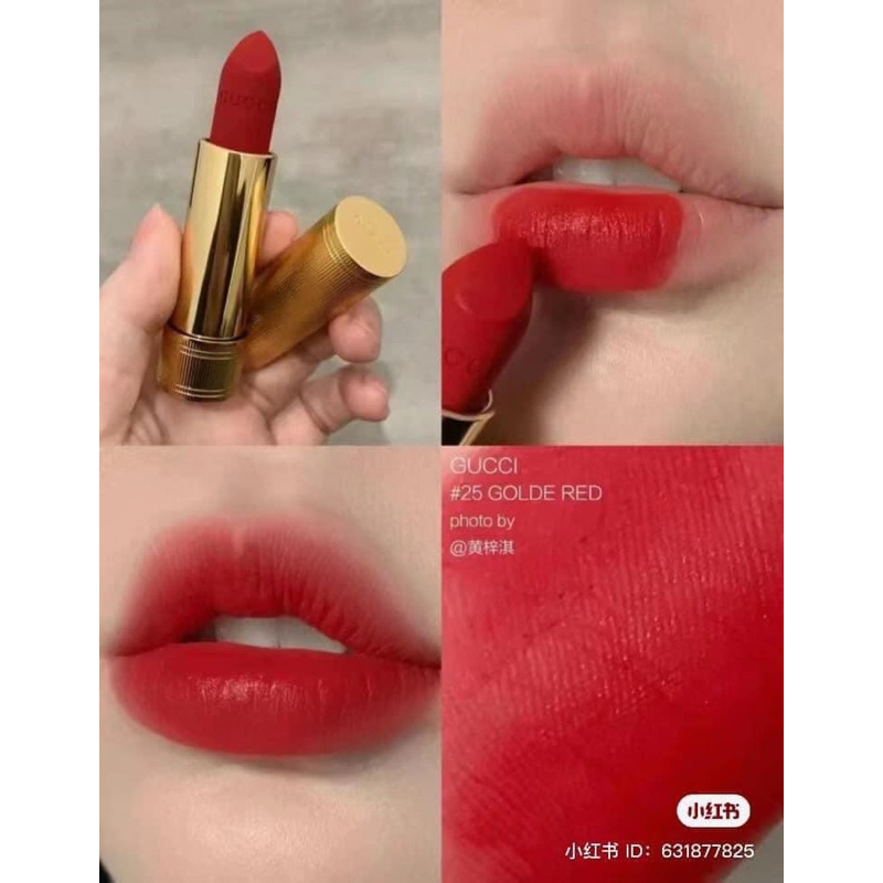 Son Gucci Mini Màu 25 đỏ tươi