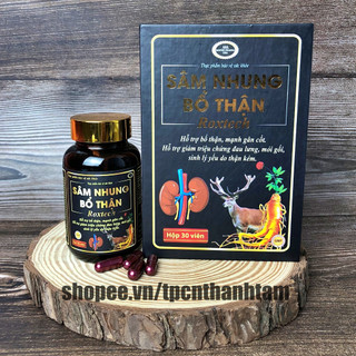  Viên uống tăng cường sinh lý Sâm Nhung Bổ Thận Roxtech  giảm xuất tinh sớm kéo dài thời gian 