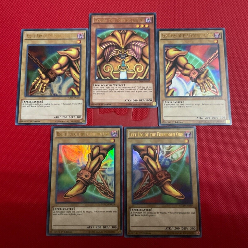 Bài Yugioh - Combo Exodia The Forbidden One  # Thần Sức Mạnh Exodia