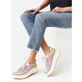 Giày sneaker họa tiết xuất khẩu