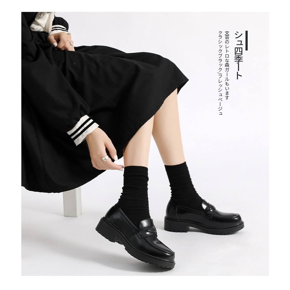 Giày lười loafers - Giày da phong cách retro LavisS