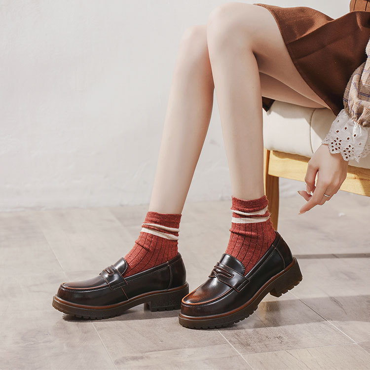 Giày lười loafers - Giày da phong cách retro LavisS