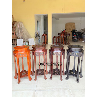 Đôn tròn gỗ lim mặt 30 cao 40,50,60,70,80 nhiều màu ( giá 1 cái )