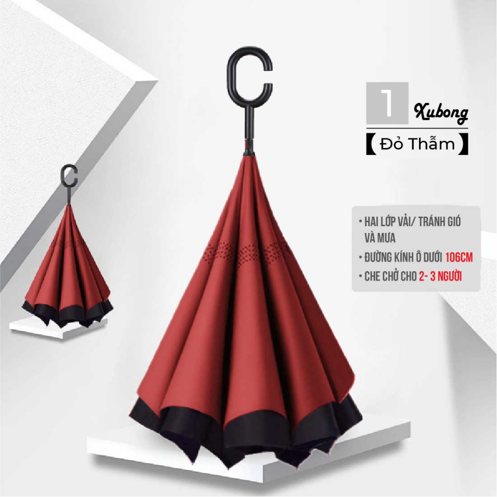 Ô Che Mưa Gấp Ngược - Dù Che Nắng Kazbrella tiện dụng