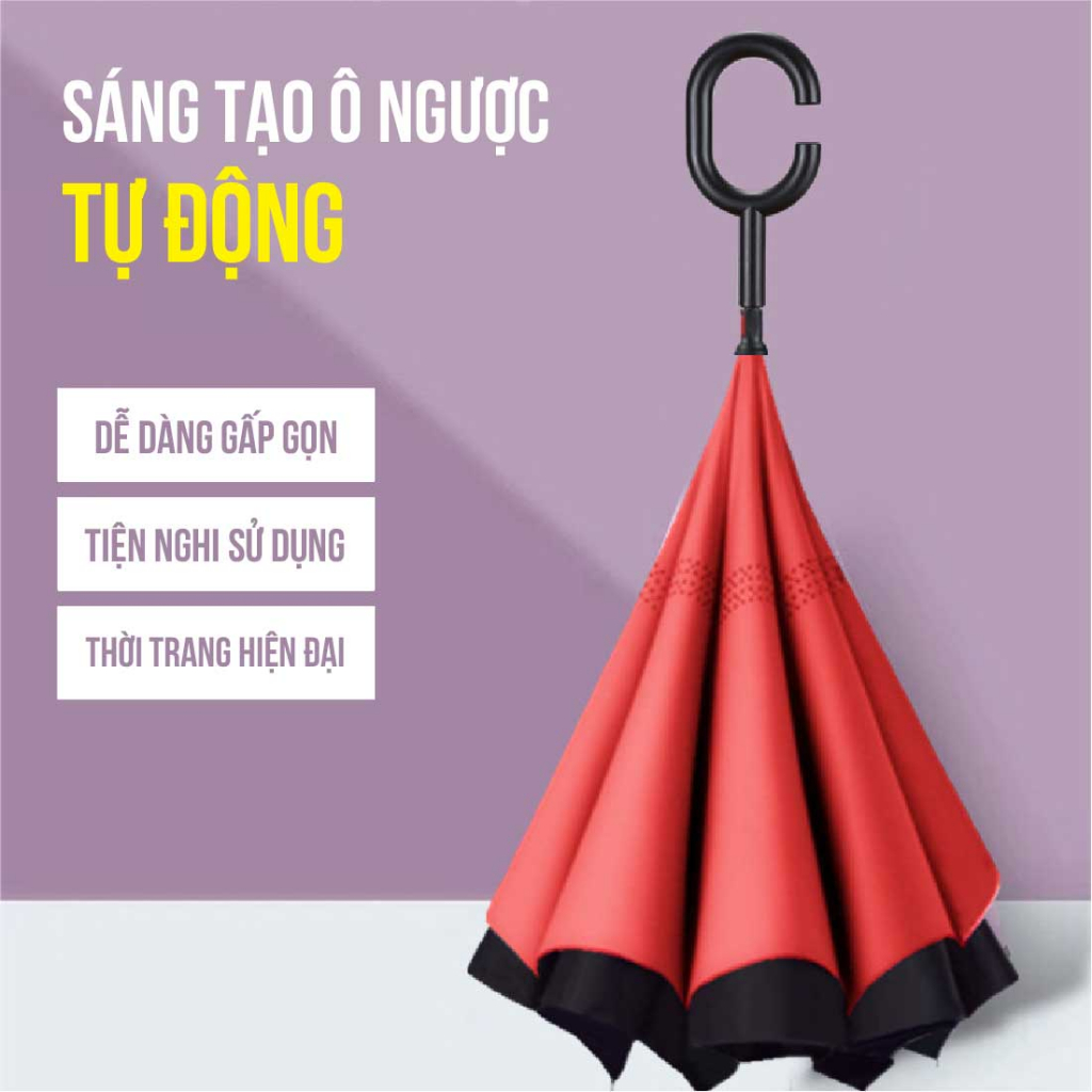 Ô Che Mưa Gấp Ngược - Dù Che Nắng Kazbrella tiện dụng
