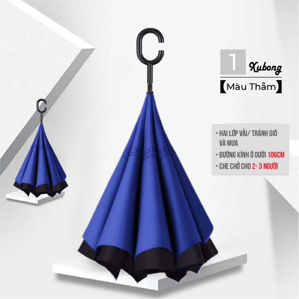 Ô Che Mưa Gấp Ngược - Dù Che Nắng Kazbrella tiện dụng