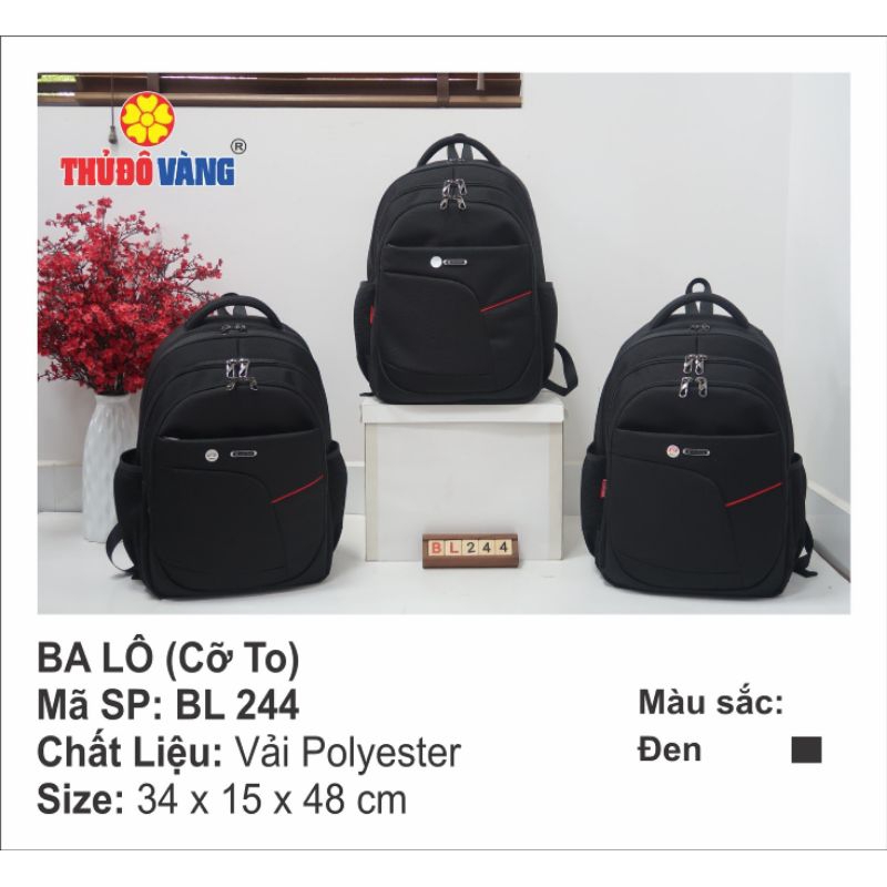 Balo Thủ Đô Vàng  mẫu mới 2023. Mã Sp : BL 244
