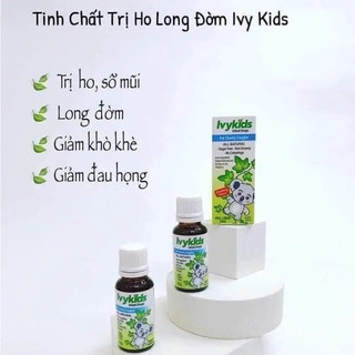 Tinh chất giảm ho Ivy Kids Úc mẫu mới date 8/25