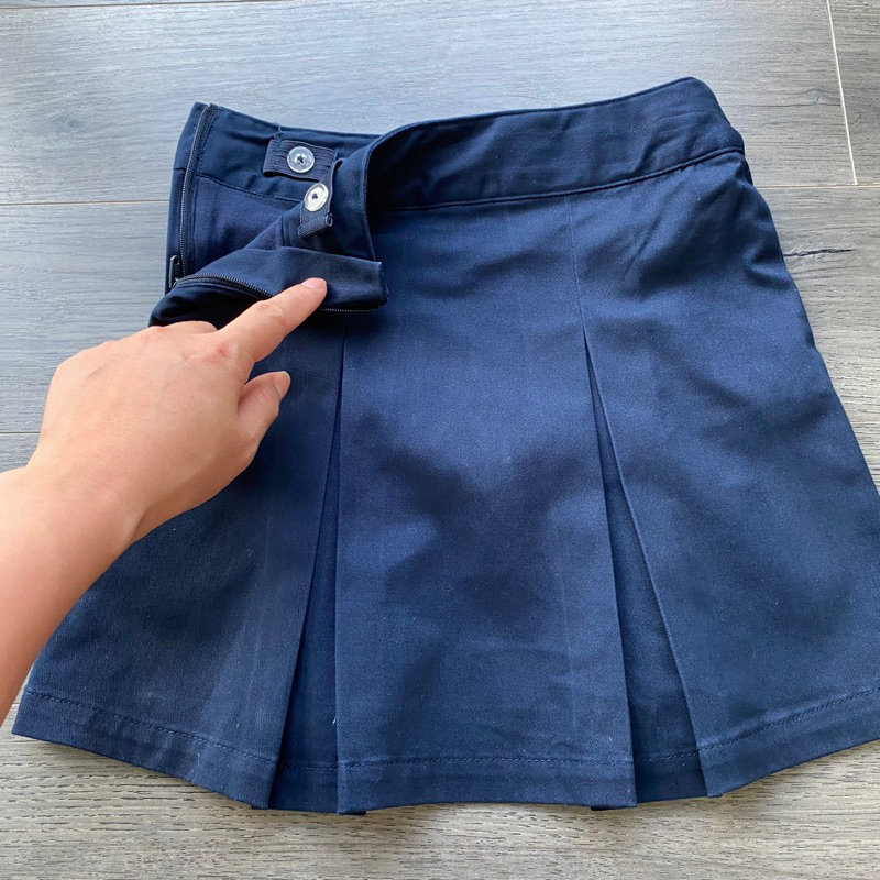 Chân váy kaki đồng phục xuất xịn cho bé gái 2-18y