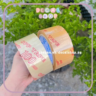 Băng keo đục/băng keo trong - 4,7cm - 100yard