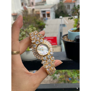 Đồng hồ nữ royal crown F8396 đính đá sang trọng , full diamond , Fullbox Hãng