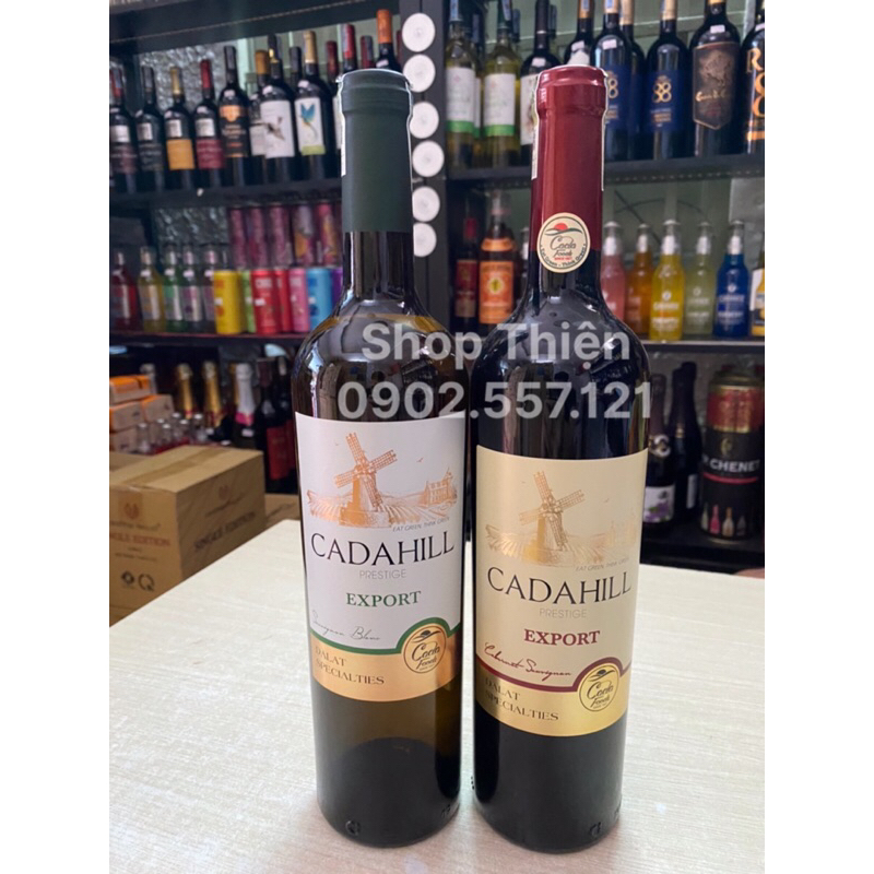 Vang Đà Lạt CADAHILL Export 750ml