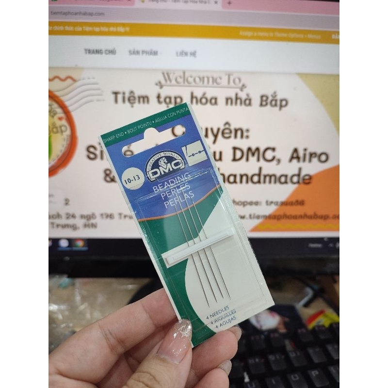 Kim Thêu DMC Pháp - Thêu Truyền Thống, Thêu Chữ Thập
