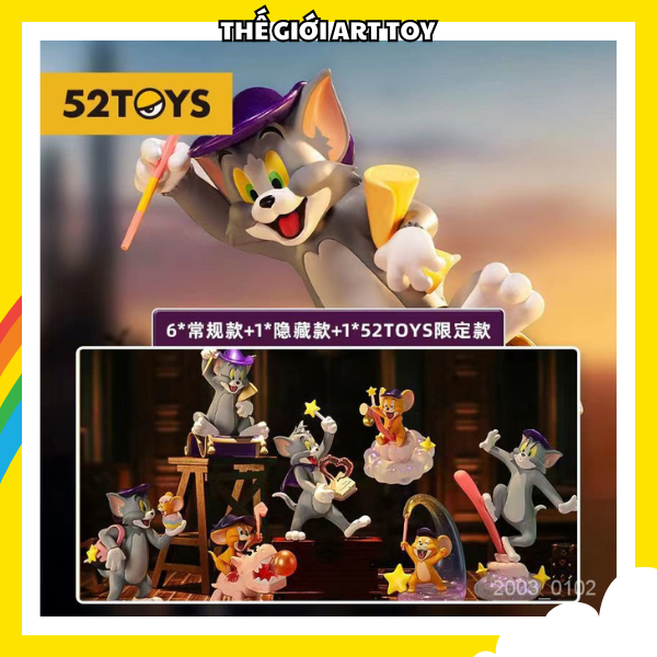 (Order) Mô Hình Tom And Jerry Fantasy Magic Chính Hãng 52Toys - Tùy Chọn Mẫu