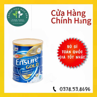 Mẫu mới -sữa bột ensure gold hmb 850g - hương vani - date mới nhất