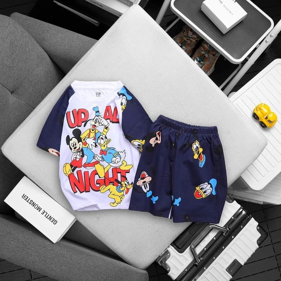 Siêu Phẩm!!.Bộ Thun Bé Trai Tay Ngắn Hot Hit VNXK