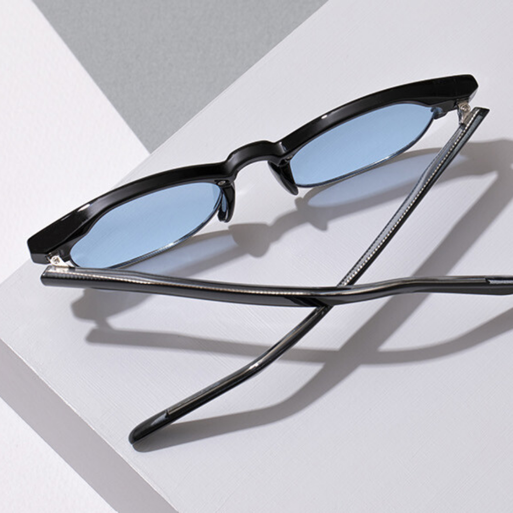 Kính râm chống tia UV hãng RECLOW Hàn Quốc mã E528 màu xanh dương