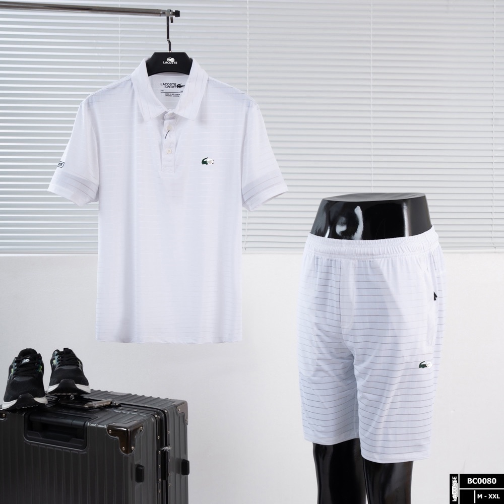 Bộ thể thao nam lacoste chất thun lạnh cao cấp  Hàng loại 1,chất đẹp,form chuẩn,thời trang nam cao cấp