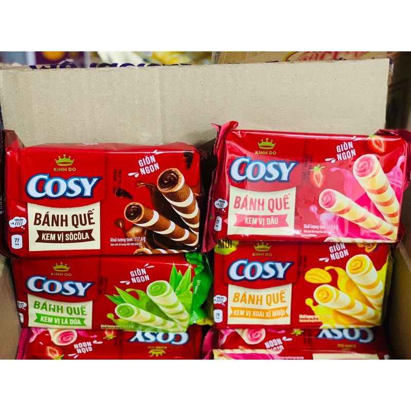 Bánh quế Cosy các vị 117,6G