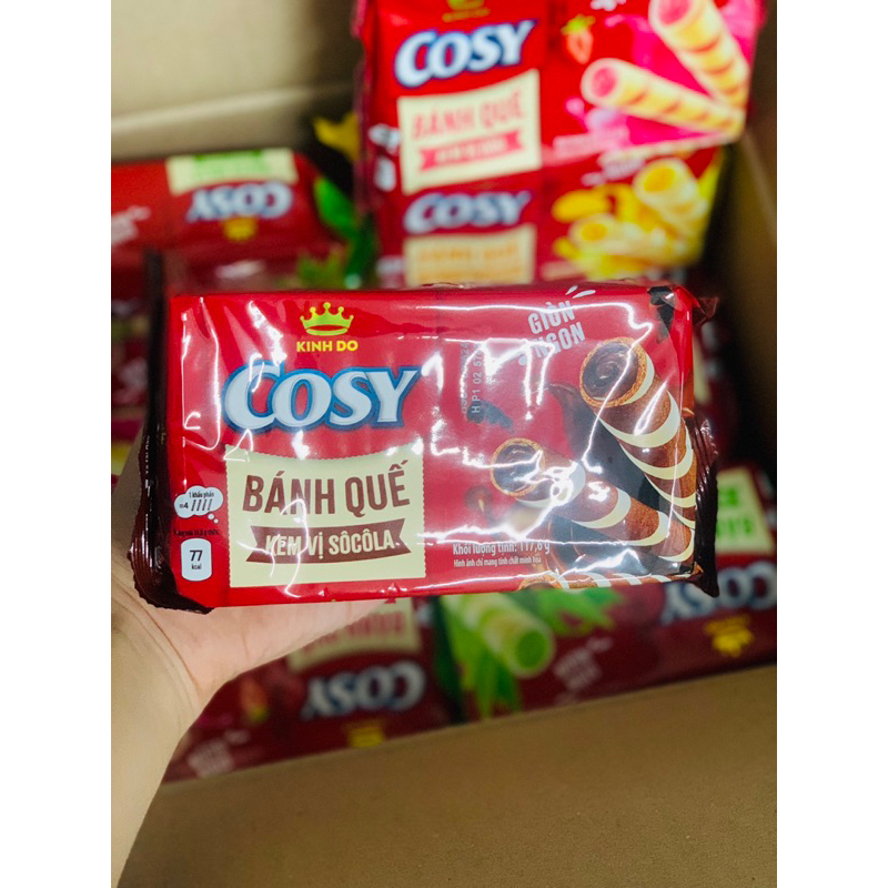 Bánh quế Cosy các vị 117,6G