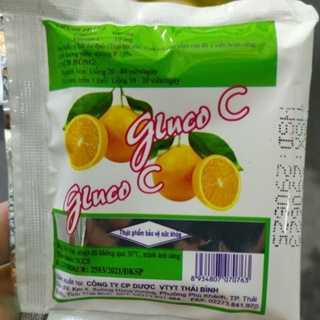 Gluco C Kẹo Vitamin C  gói (40viên)