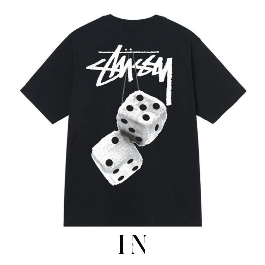 ÁO STUSSY FUZZY DICE BLACK