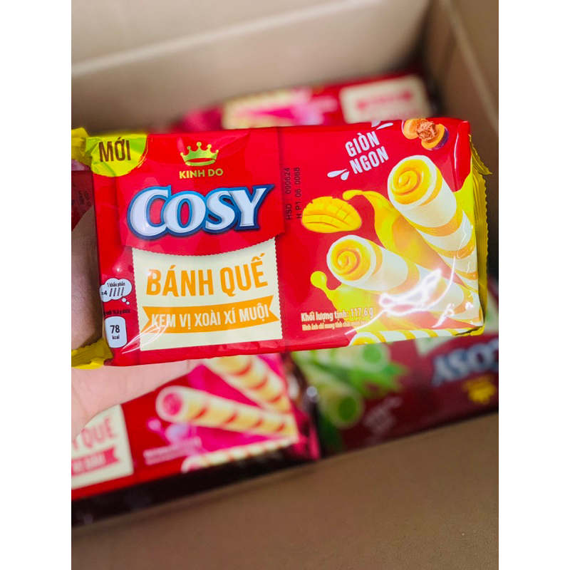 Bánh quế Cosy các vị 117,6G