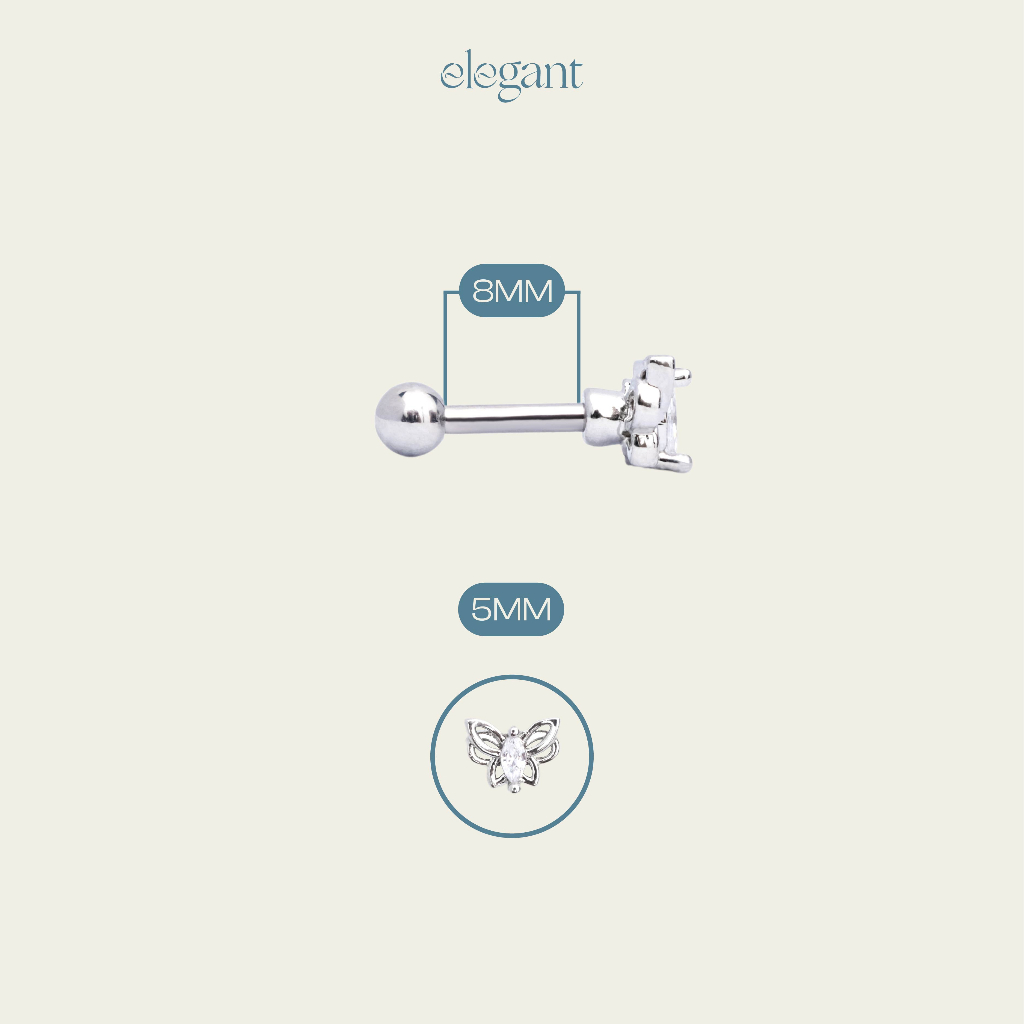 Khuyên tai đá CRYSTAL BEE Elegant