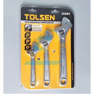Bộ 3 mỏ lết Tolsen 15007 6''-8''-10''