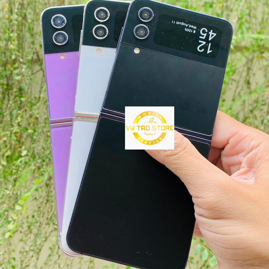 Mô Hình Samsung Z flip 4 Cao Cấp Tỉ Lệ  Trưng Bày Chuẩn Đẹp