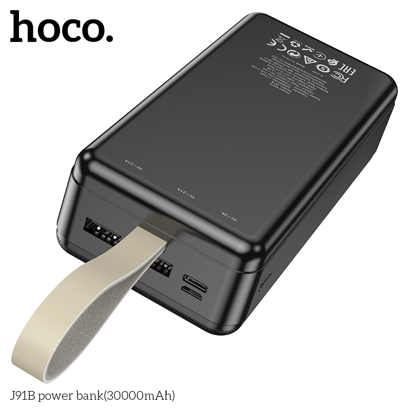 PIN SẠC DỰ PHÒNG HOCO J91B POWER BANK 30000MAH CHÍNH HÃNG [BH 1 NĂM]