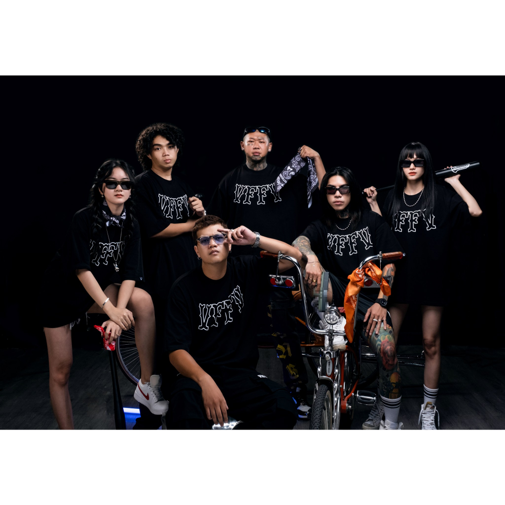 #Vietgangz  Áo Thun VFFV Nam Nữ - Hình In Giản Đơn Full Áo