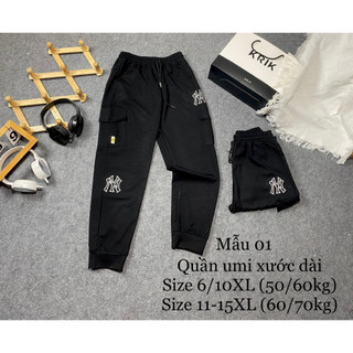 SP000325 Quần dài umi túi hộp cho bé đi học, quần size đại, cho bé trai lớn, có sẵn SP002928 SP003133