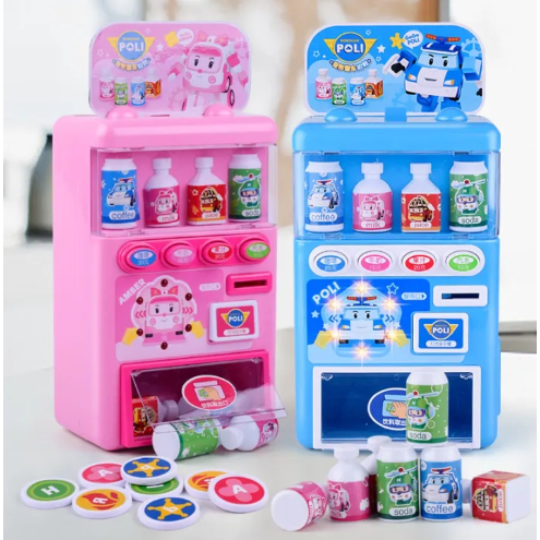 Đồ Chơi Máy Bán Nước Tự Động Trẻ Em - Đồ Chơi Máy Bán Hàng Thông Minh Cho Bé Trai Bé Gái