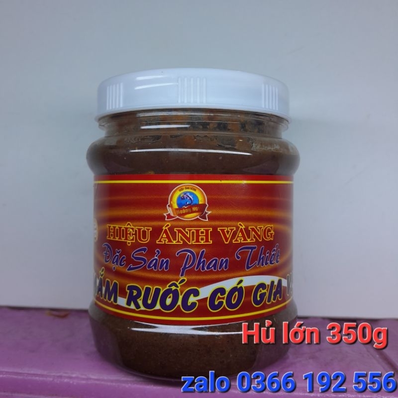 Mắm ruốc chấm xoài. Đặc sản Phan Thiết. Hiệu Ánh Vàng 350g