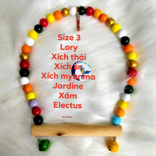 1 xích đu cho vẹt, chim,...