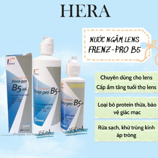 Nước Ngâm Lens Frenz Pro B5 Hàn Quốc 150ml 350ml