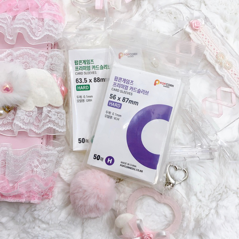 SẴN Sleeve Popcorn đựng thẻ bo góc