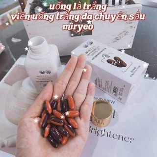 Viên uống trắng da Miryeo chuyên sâu Glutathione 62v Hàn Quốc