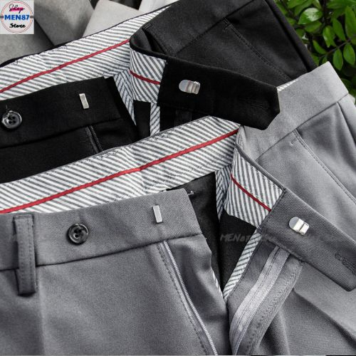 BIGSIZE 38-46 - Quần tây, quần âu nam công sở form slimfit chất thun co giản mèn mịn  - Mem87_ store