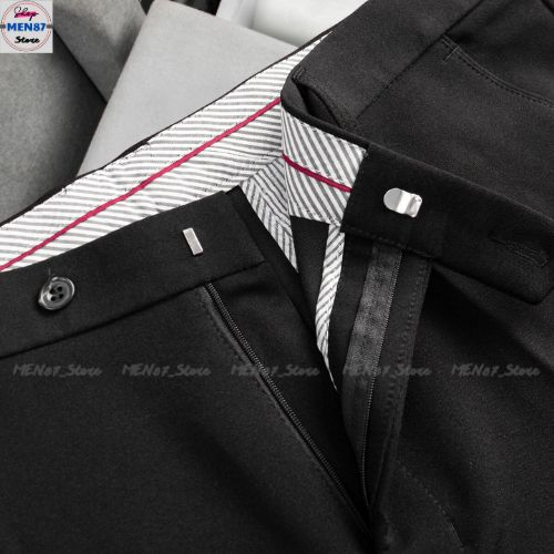 BIGSIZE 38-46 - Quần tây, quần âu nam công sở form slimfit chất thun co giản mèn mịn  - Mem87_ store