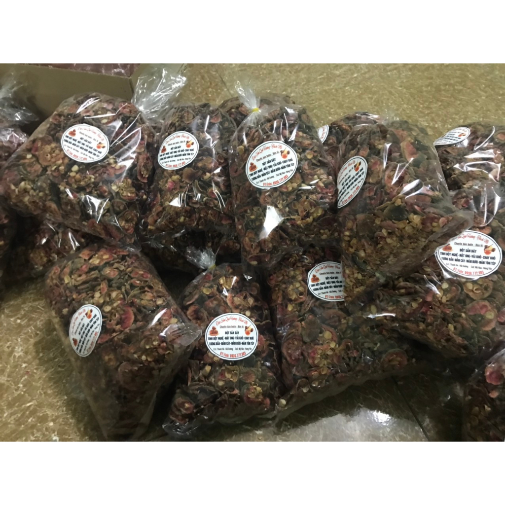 Quả Chay Thái Khô Nhà Làm, Chay Phơi Khô Tự Nhiên Dùng Kho Cá, Nấu Canh Chua