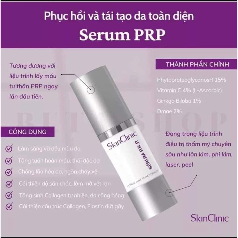 Tinh Chất Sáng da Trẻ Hóa Serum 30ML