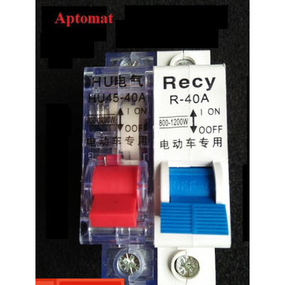 Aptomat chính hãng lắp cho các dòng xe điện