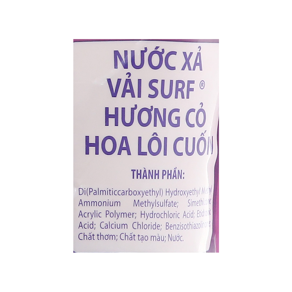 Nước xả vải SURF hương cỏ hoa lôi cuốn túi 3 lít