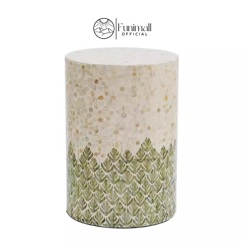 Ghế đôn khảm trai kê đồ trang trí phòng khách, khách sạn nhiều size